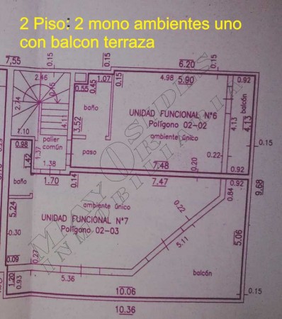 VENTA EXCLUSIVA EDIFICIO CON 6 UNIDADES FUNCIONALES 