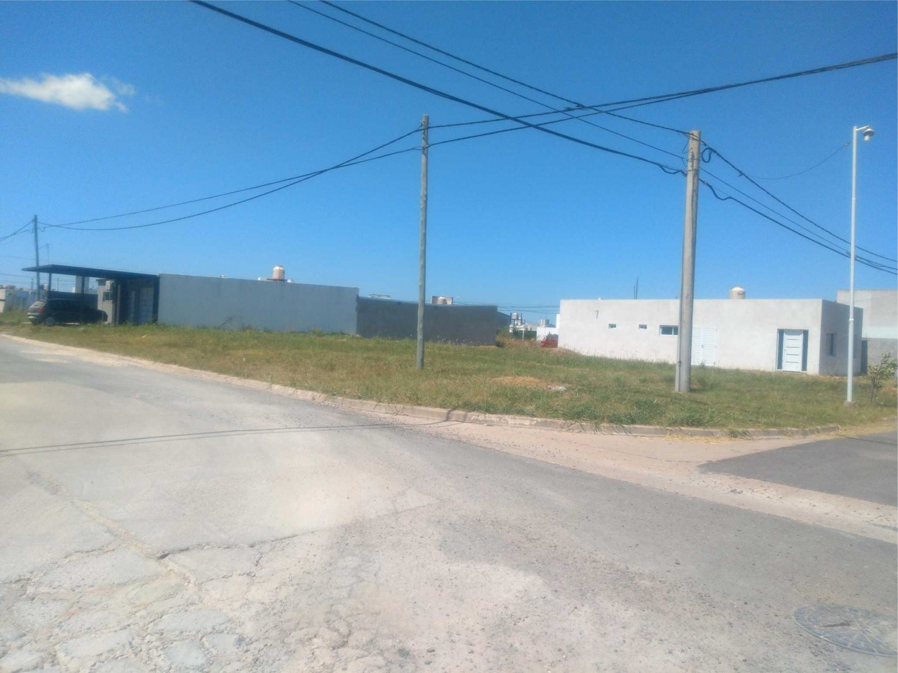 Lote en esquina 
