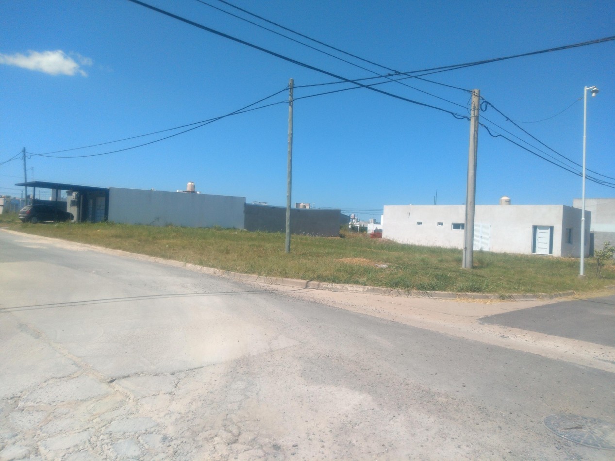 Lote en esquina 